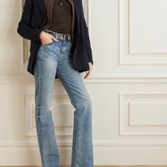 NILI LOTAN Joan high-rise straight-leg jeans size 29 - Picture 3 of 4